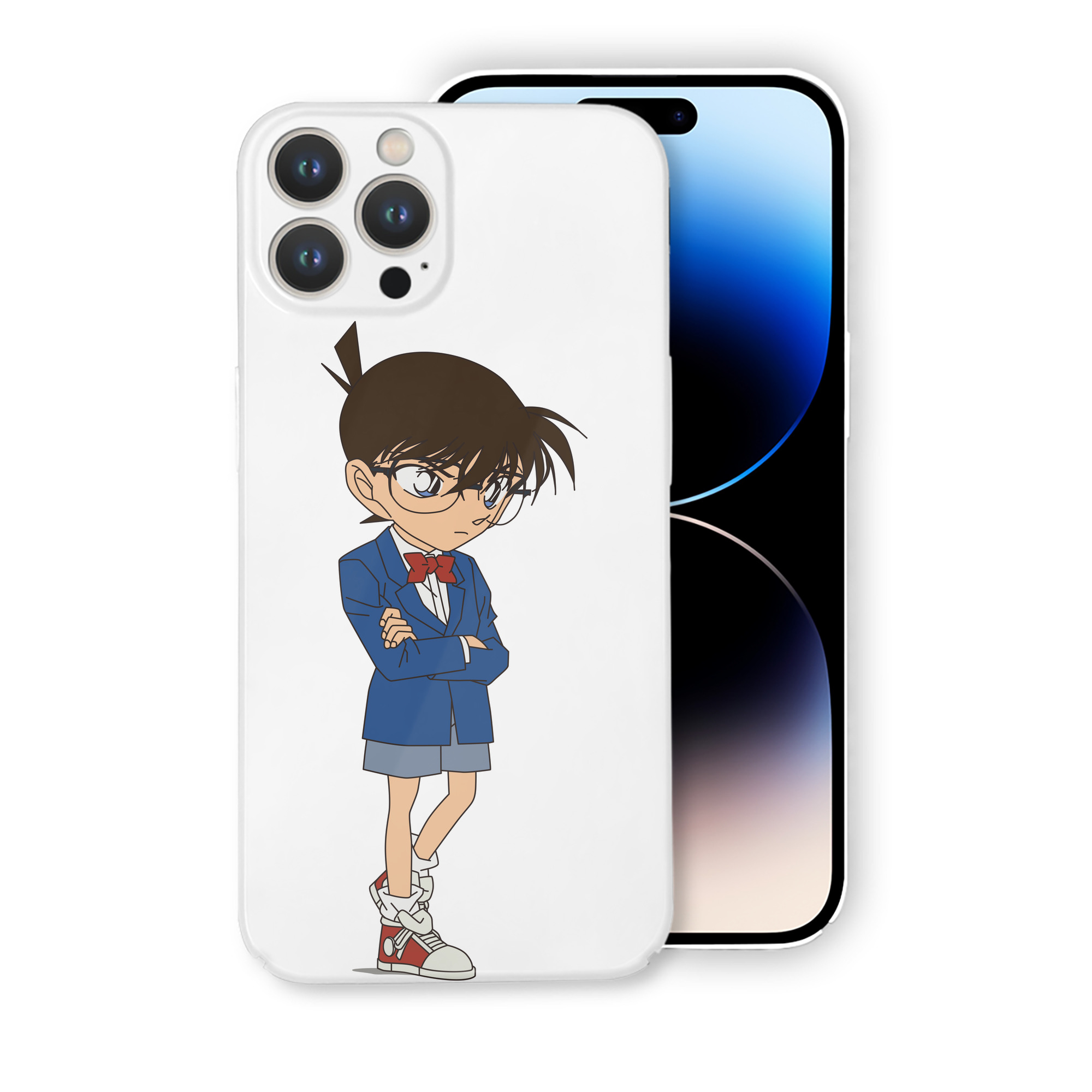 （画像用） 名探偵コナン 江戸川 コナン Detective Conan Conan Edogawa 【iPhone 14シリーズ対応】ハードケース